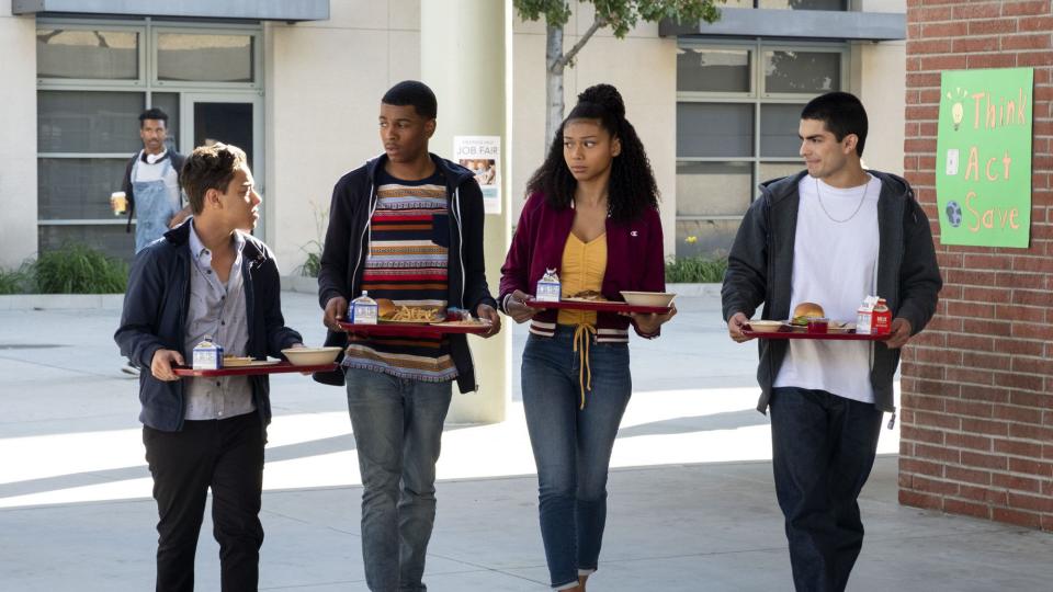 <p>This coming-of-age series on Netflix followed a "core four" group of friends throughout their high school years in L.A. as they navigate heartbreak, relationships and<a href="https://people.com/tv/on-my-block-everything-we-know/" rel="nofollow noopener" target="_blank" data-ylk="slk:some epic cliffhangers;elm:context_link;itc:0;sec:content-canvas" class="link "> some epic cliffhangers</a>. It had a huge cult following that<a href="https://people.com/tv/on-my-block-everything-we-know/" rel="nofollow noopener" target="_blank" data-ylk="slk:led it to be named Netflix's most-binged show of 2021;elm:context_link;itc:0;sec:content-canvas" class="link "> led it to be named Netflix's most-binged show of 2021</a>, as well as launched a spinoff on the way called <em>Freeridge.</em></p>