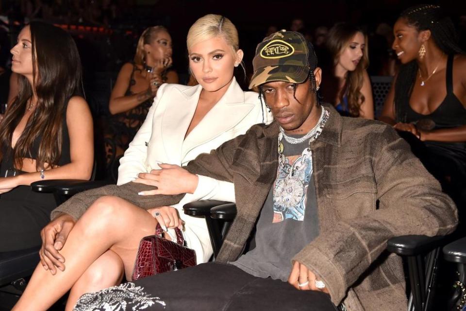 Travis Scott Tells Kylie Jenner ‘Love You’ After Denying Cheating