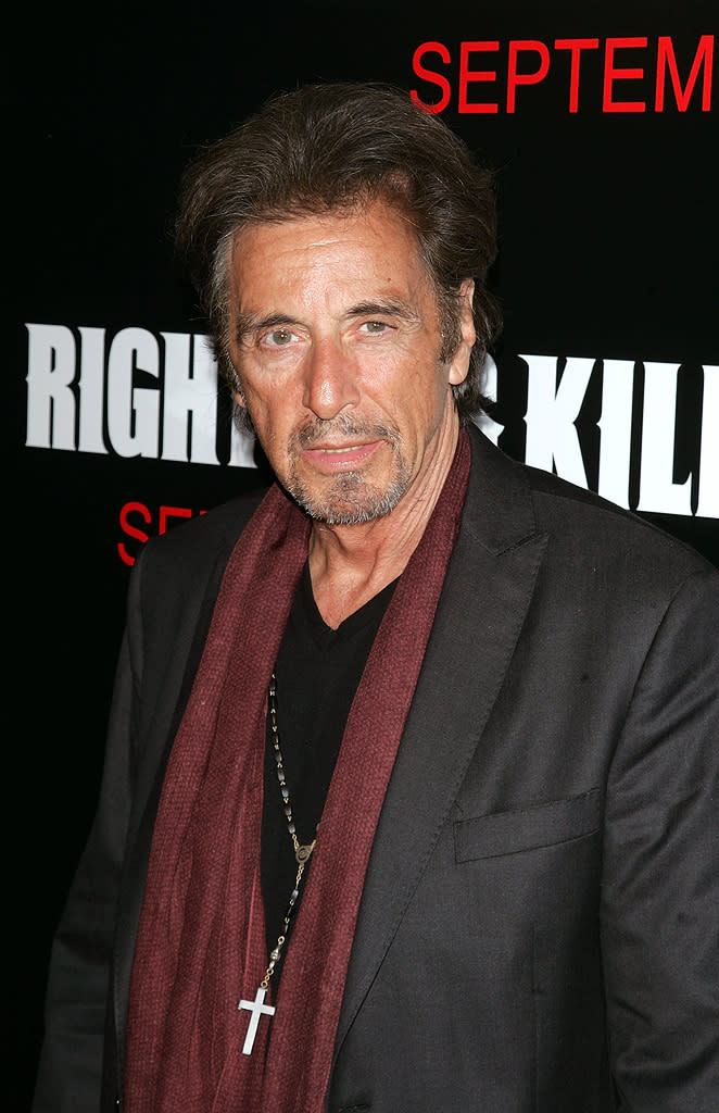 Righteous Kill NY Premiere 2008 Al Pacino