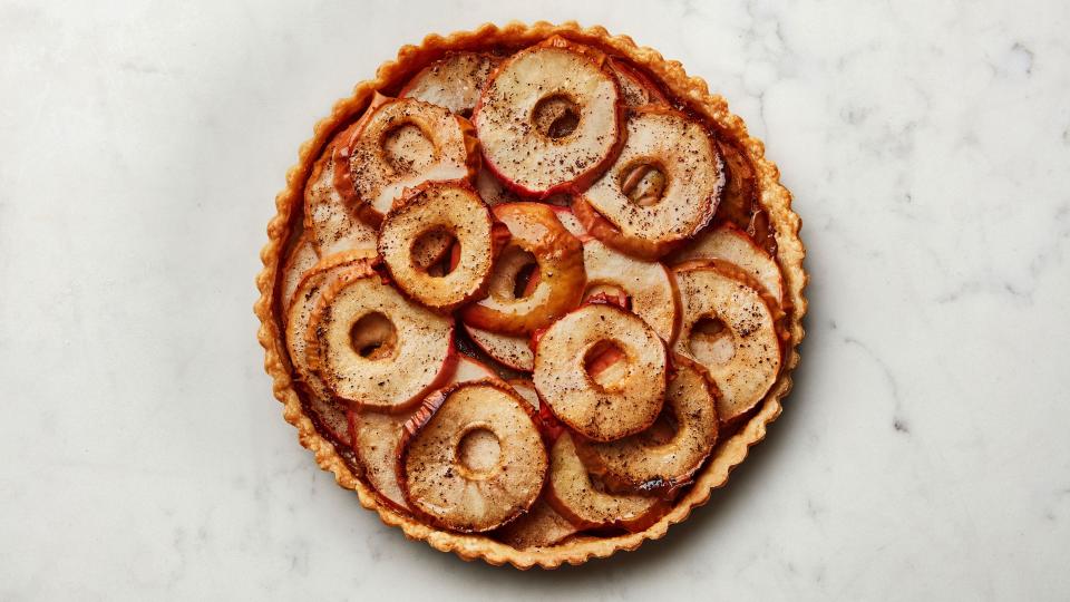 Our new naked apple tart is also a good party option.