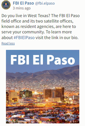 Photo courtesy of FBI El Paso