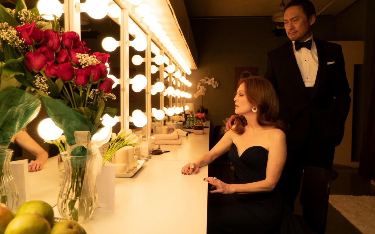 Julianne Moore and Ken Watanabe in Bel Canto