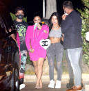 <p>Demi Lovato and her fiancé Max Ehrich celebrated their five-month anniversary with friends at Nobu Restaurant in Malibu.</p>