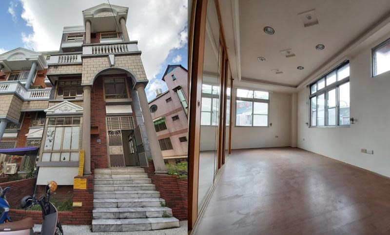 台南一間透天別墅有「最凶邊間豪宅」之稱，日前開價1,380萬求售。（翻攝臉書社團）
