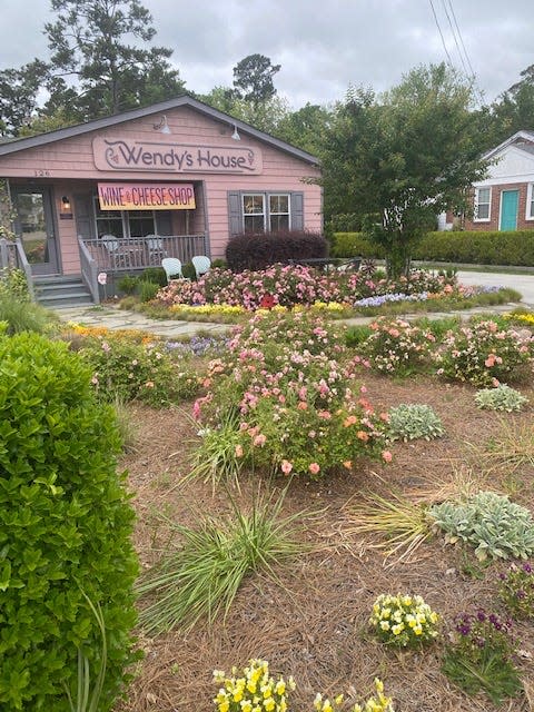 A local business is selected each year to display a Beauty Spot Award from the Cape Fear Garden Club.