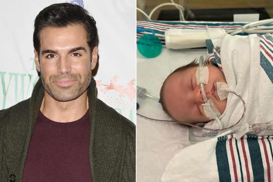 <p>Broadimage/Shutterstock; Jordi Vilasuso/Instagram</p> Jordi Vilasuso pictured alongside baby daughter Lucy