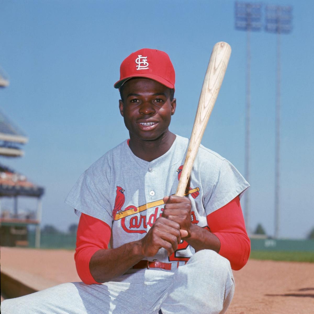 Lou Brock Jr. pays tribute to his dad