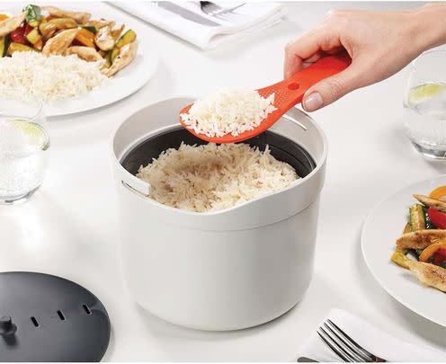 Make perfectly-fluffy rice in the microwave (yes, really) with Joseph Joseph's 40%-off cooker.