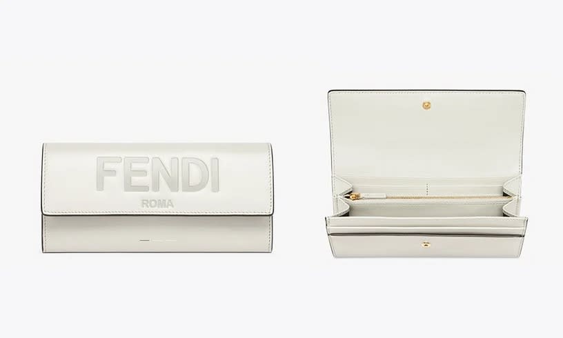 FENDI Roma長款皮夾，NT$23,800。圖片來源：FENDI