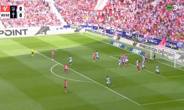 El golazo de Rodrigo De Paul que definió la victoria de Atlético de Madrid sobre Celta de Vigo en la Liga Española