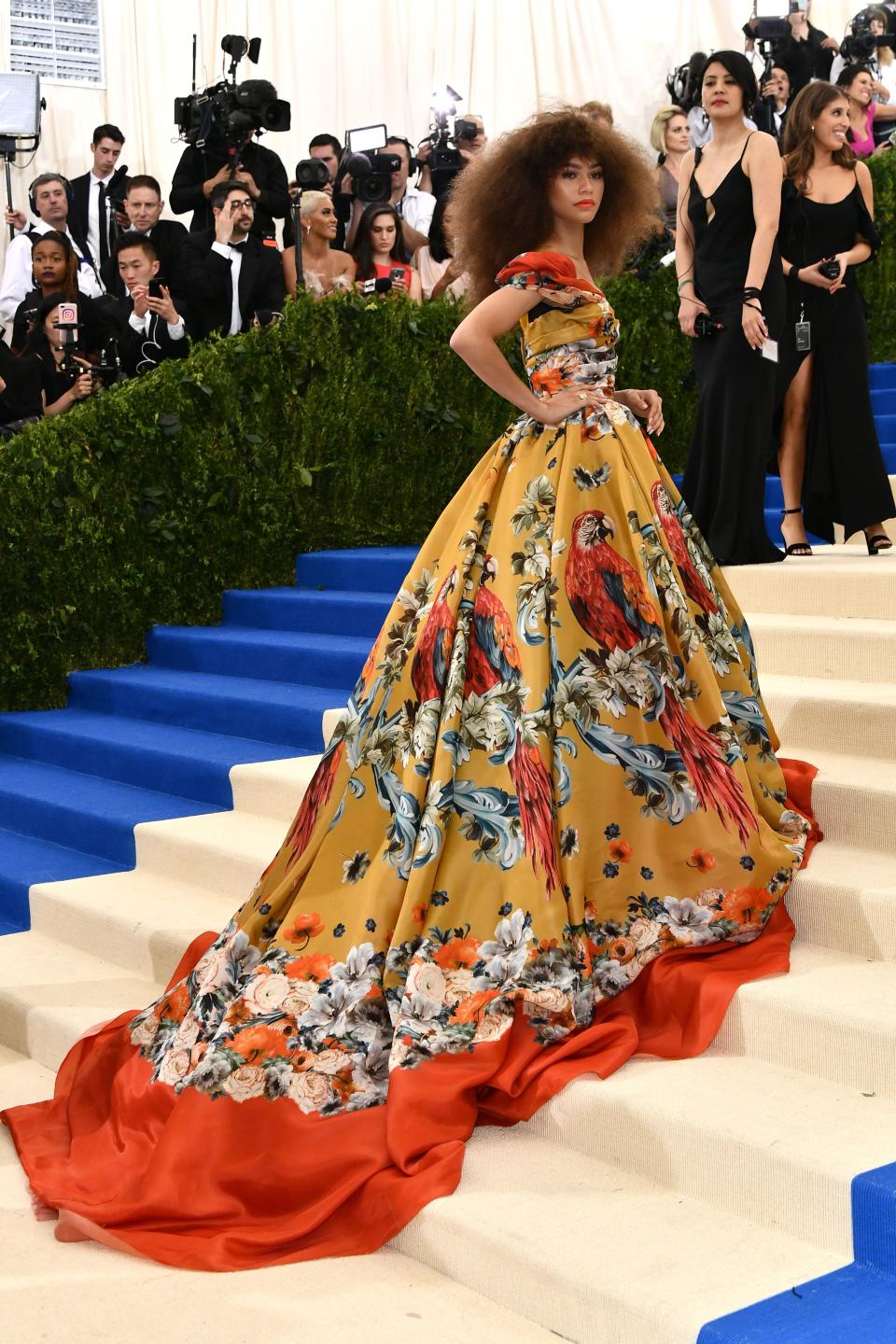 <h1 class="title">Zendaya in Dolce & Gabbana Alta Moda</h1><cite class="credit">Photo: Shutterstock</cite>