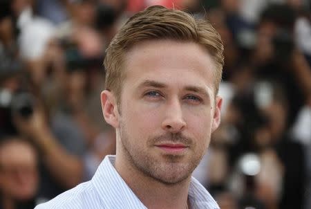 Director Ryan Gosling poses during a photocall for the film "Lost River" in competition for the category "Un Certain Regard" at the 67th Cannes Film Festival in Cannes May 20, 2014. REUTERS/Yves Herman