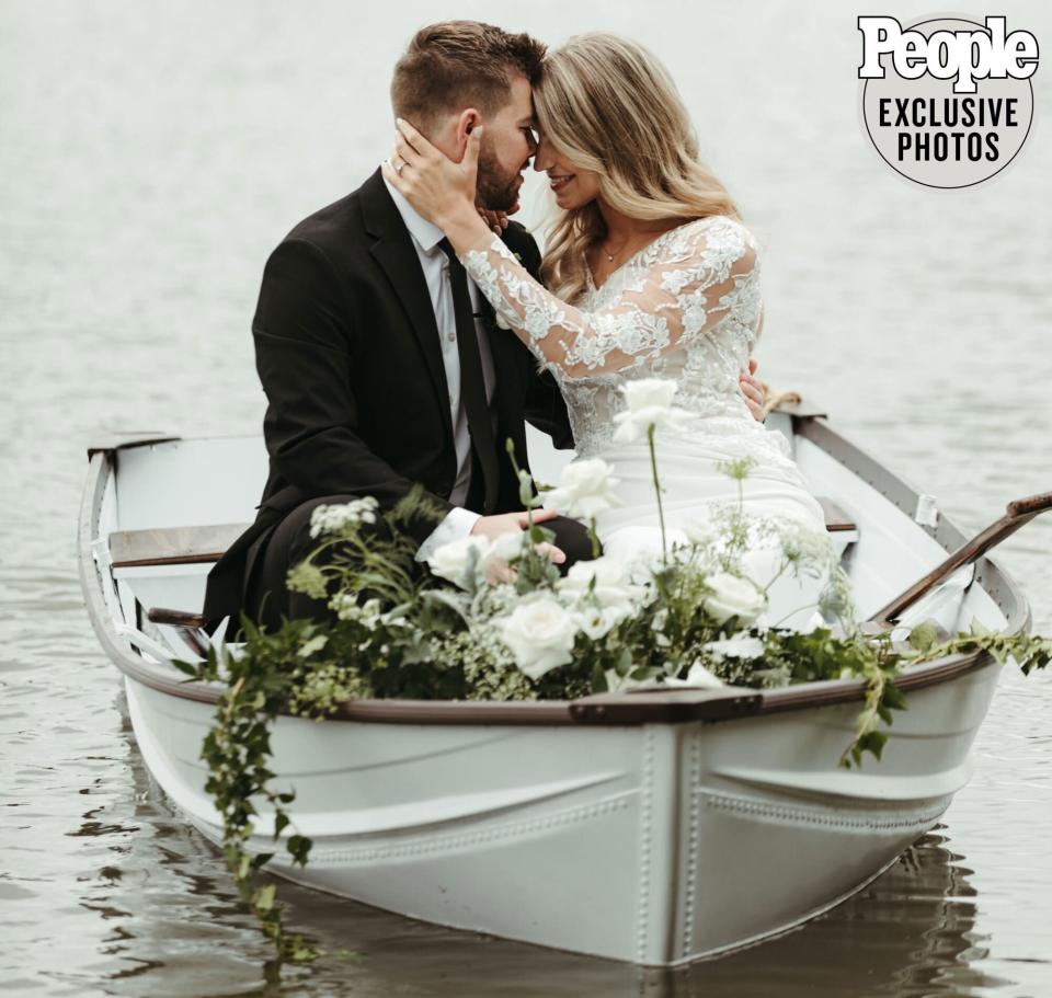 'Bringing Up Bates' Trace Bates Is Married! Inside His Rustic Tennessee Wedding to Lydia Romeike. &nbsp;&nbsp;Full credit line - Esther Galan