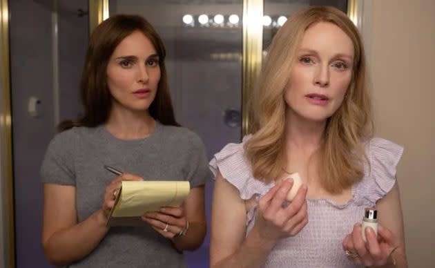 Portman and Julianne Moore in director Todd Haynes' unsettling film, 