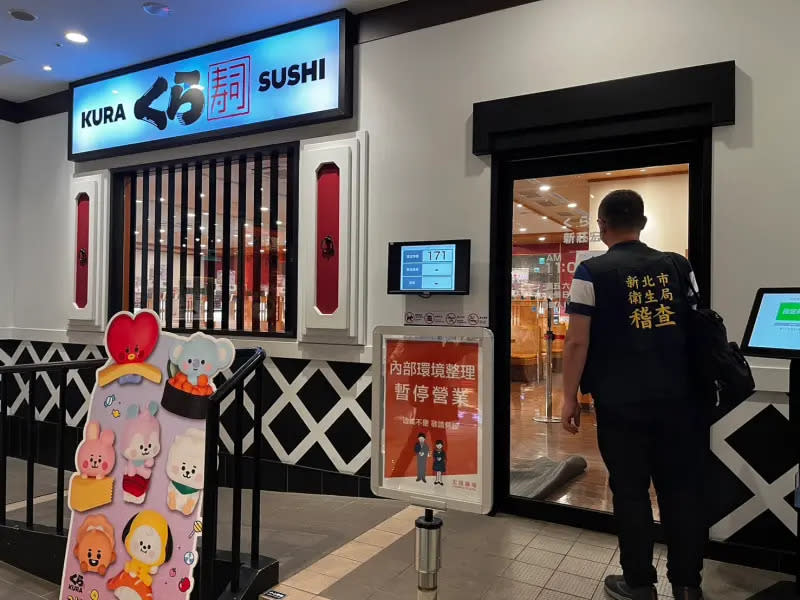 ▲針對藏壽司多家分店陸續通報多起疑似食品中毒案件，雙北市衛生局都進行查核。（圖／新北市衛生局）