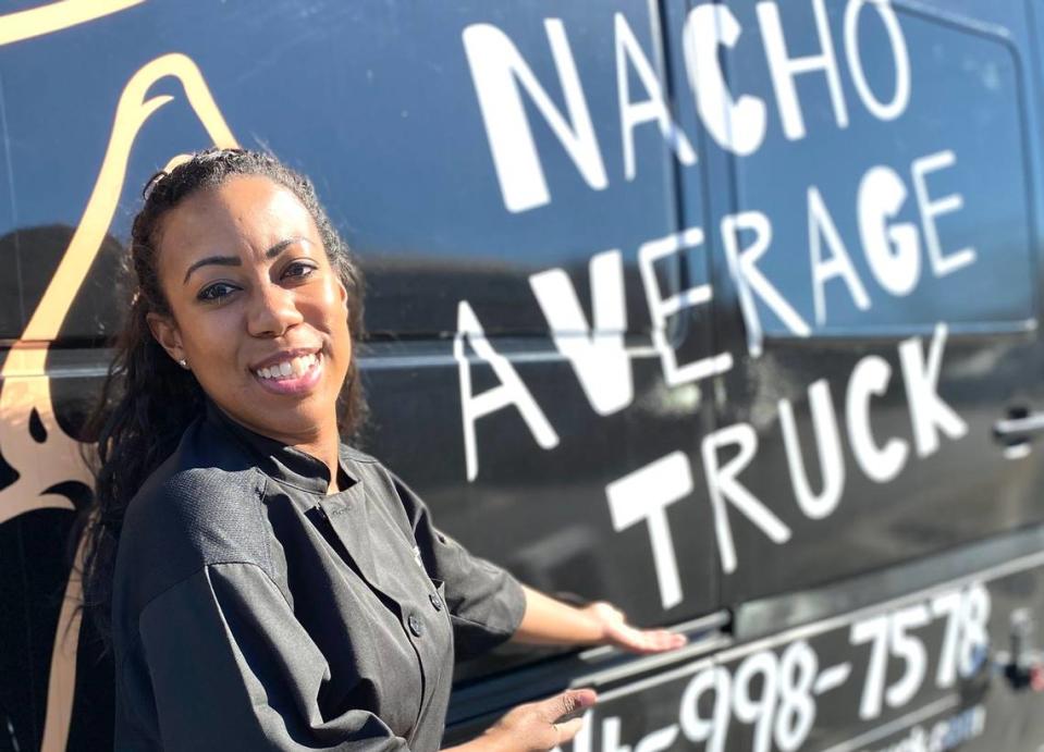 Ashley Outlaw owns Nacho Average Truck.