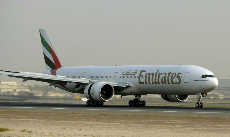 An Emirates Boeing 777