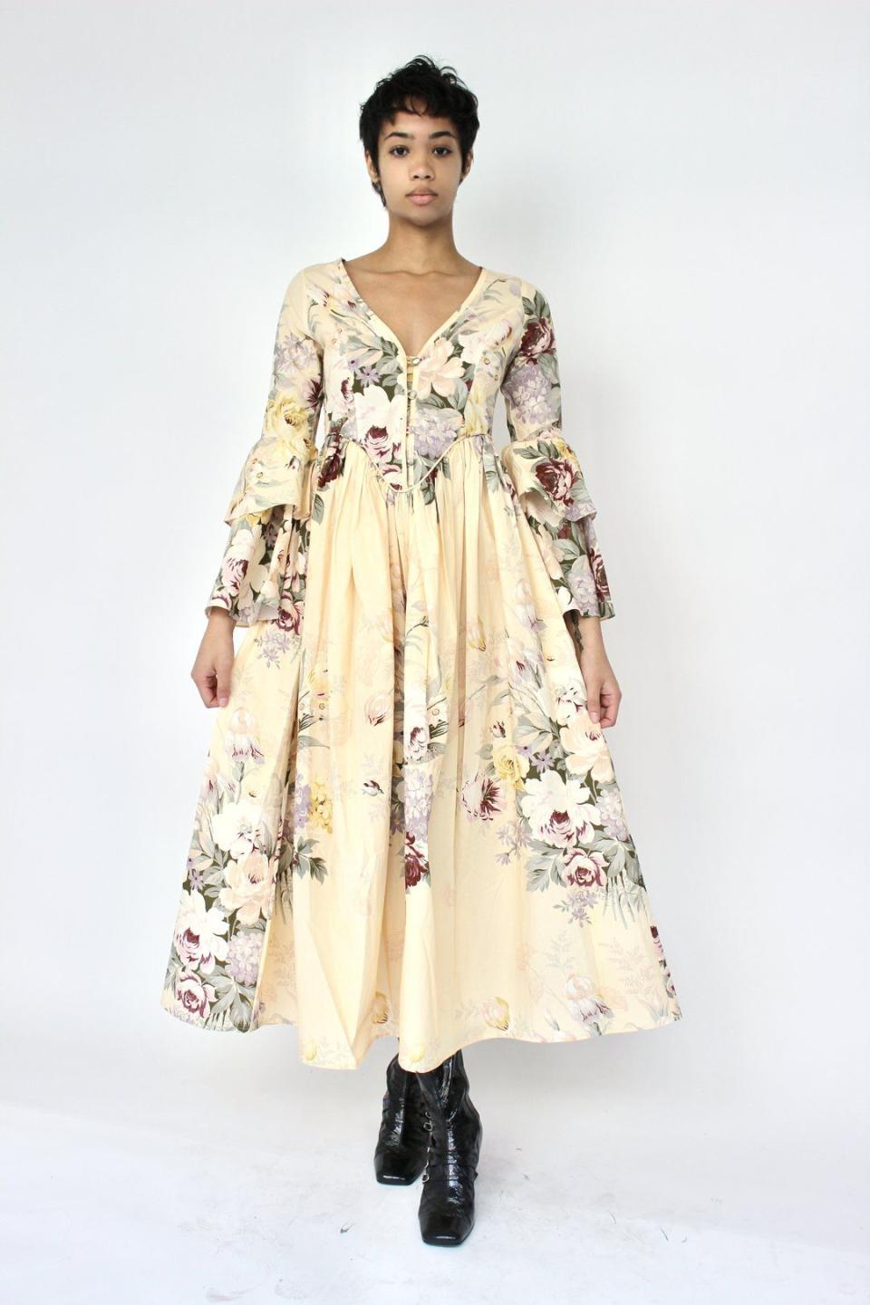 Laura Ashley x BATSHEVA Bryer Dress in Charlbury