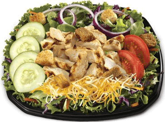 Carl’s Jr. Charbroiled Chicken Salad