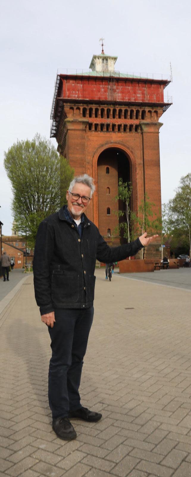 Gazette: Support - Griff Rhys Jones was in Colchester to perform his sell-out show at the neighbouring Mercury Theatre