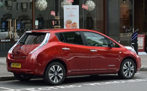 Nissan Leaf - Credit: Max Earey 