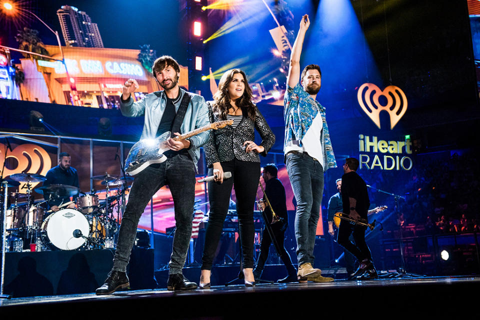 <p>Lady Antebellum performs at the 2017 iHeartCountry Festival, A Music Experience by AT&T at The Frank Erwin Center on May 6, 2017 in Austin, Texas. (Photo: Chris Owyoung) </p>