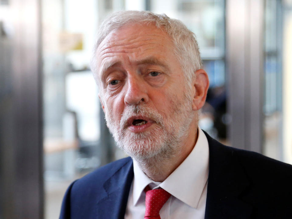 Jeremy Corbyn has set out strict rules to curb 'excess pay' in the public sector – including the BBC: Reuters