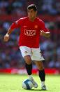 <p>In his his last season with Manchester United the Portuguese won the Golden Boot with 31 goals in 34 games as the Reds claimed the title again. </p>