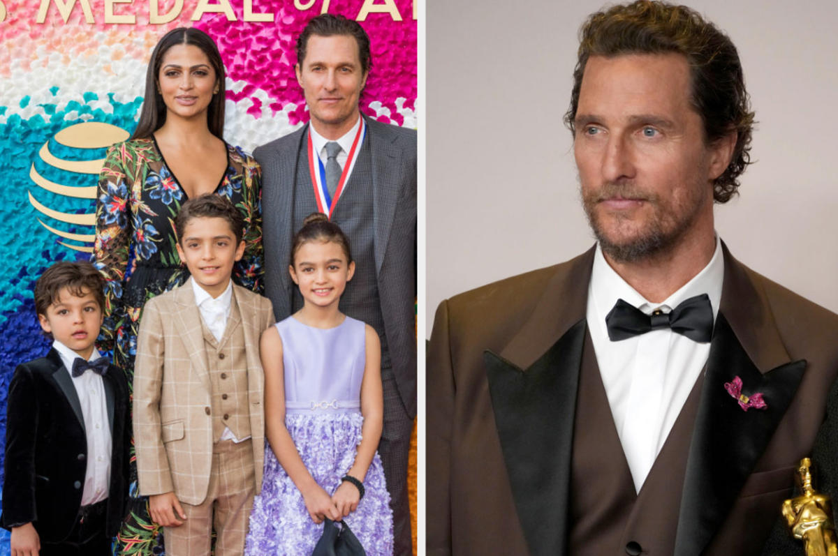 Matthew McConaughey Crediting His Children For Making Him A Better ...