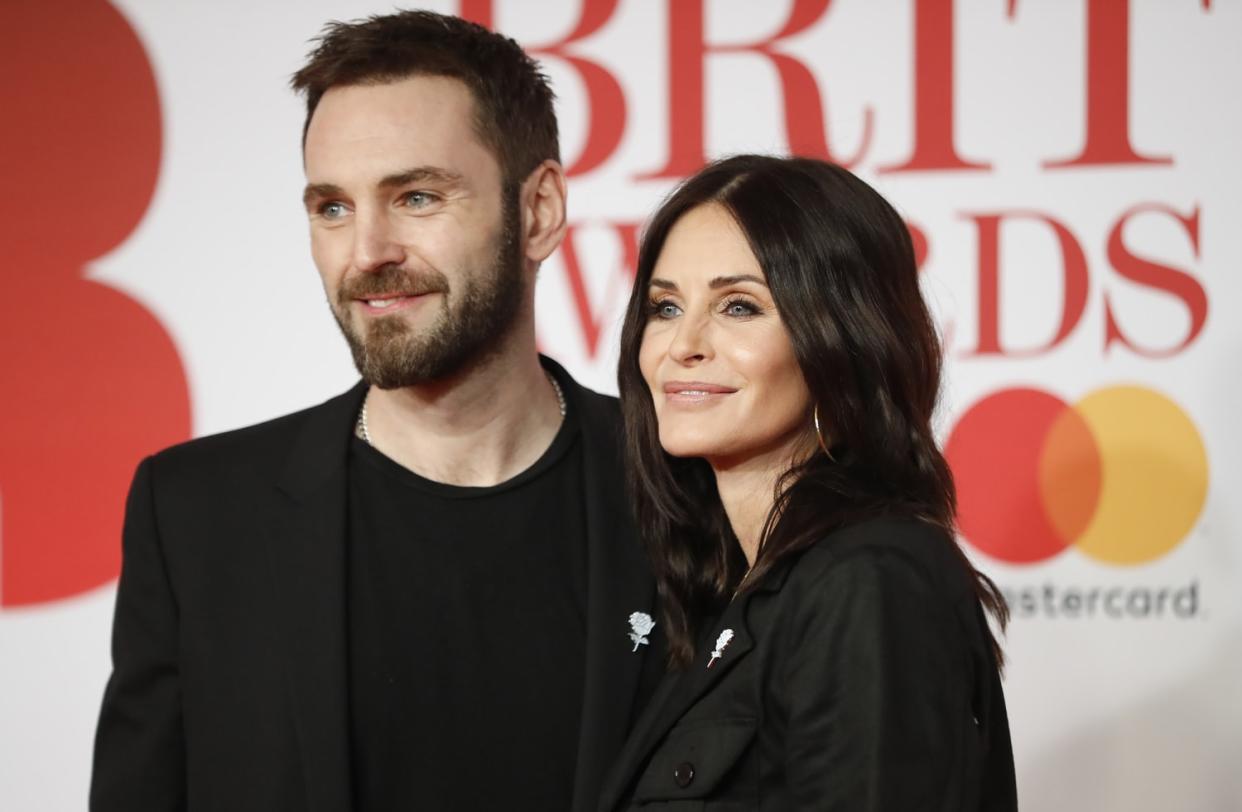 Courtney Cox and Johnny McDaid