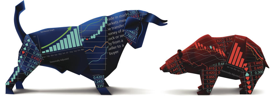 Parece que los mercados empiezan a estar dominados por el sentimiento alcista (bull) y neutral frente al bajista (bear). Foto: Getty Images. 