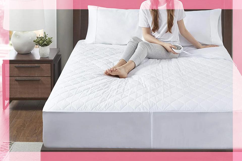 Degrees of Comfort Dual Control Heated Mattress Pad Queen Size