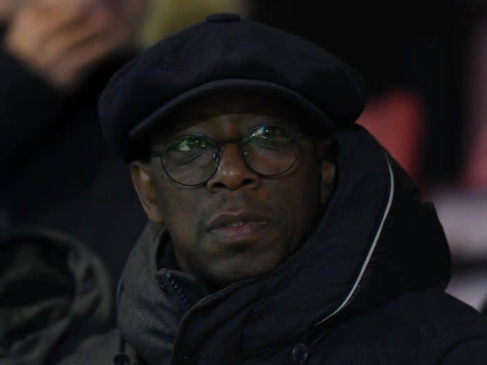 Ian Wright is concerned ahead of Arsenal facing Manchester UnitedGetty