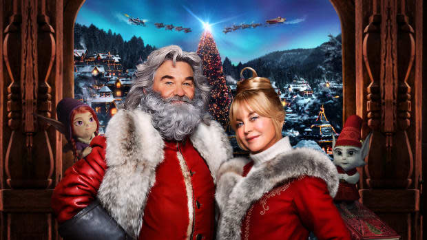 Kurt Russell as Santa Claus and Goldie Hawn as Mrs. Claus in "The Christmas Chronicles 2" on Netflix<p>Netflix</p>