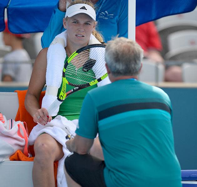 Caroline Wozniacki: Green and golden girl