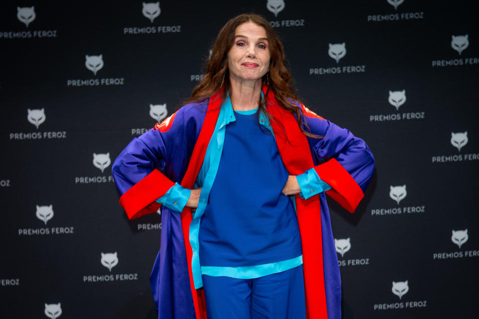 Victoria Abril antes de sus polémicas declaraciones.  (Photo by Pablo Cuadra/WireImage)