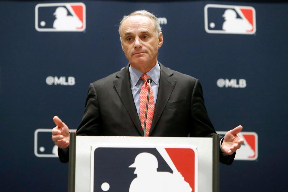Baseball Commissioner Rob Manfred