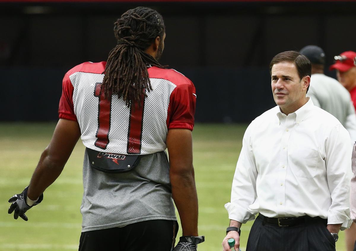 Ball's in his court': Larry Fitzgerald missed on first day of