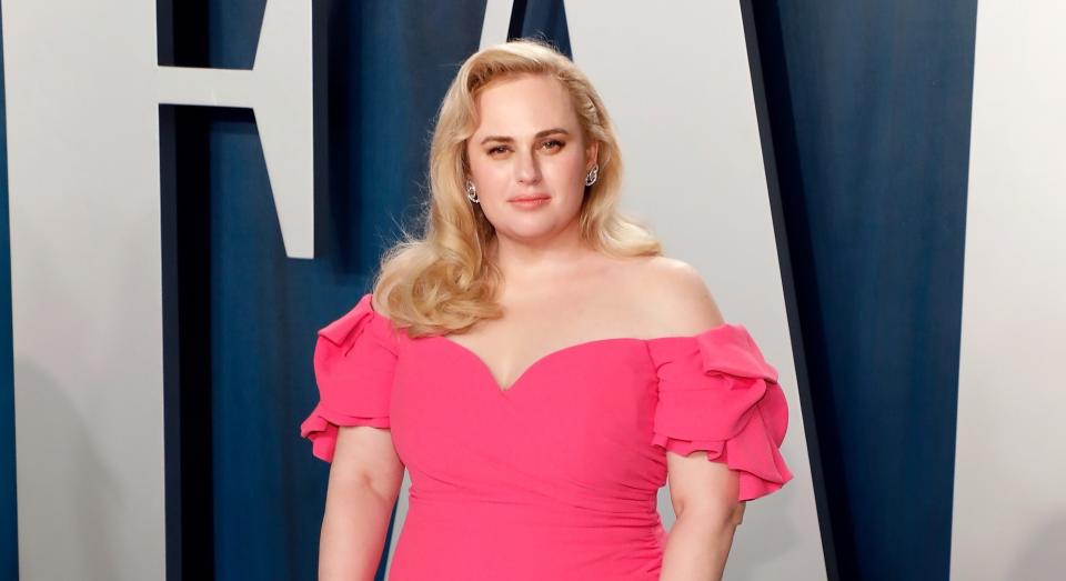 Rebel Wilson recently revealed she has lost just under 30kg during 2020. (Getty Images)