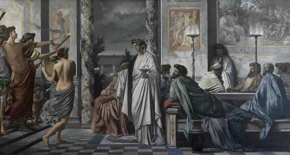 Plato's Symposium – Anselm Feuerbach (1869)