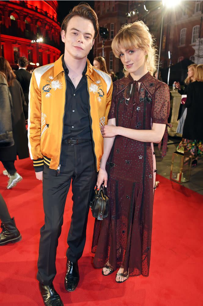 Things are heating up for Natalia Dyer and Charlie Heaton.