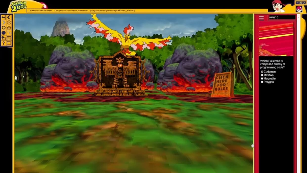  Moltres, as seen in Pokémon 2000 Adventure. 