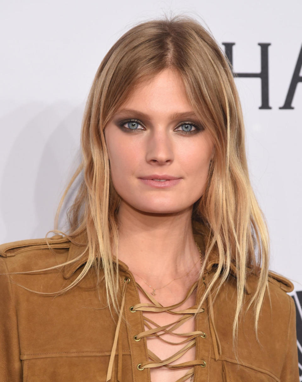 Constance Jablonski at the 2016 amfAR Gala