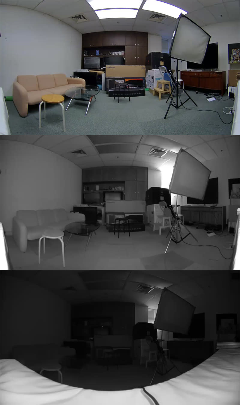 As with any other IP cameras, placement matters as it'll affect image quality. Notice how I improved the exposure and got to see more things in the dark by just moving the camera a few inches forward?