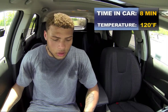 Hot car video