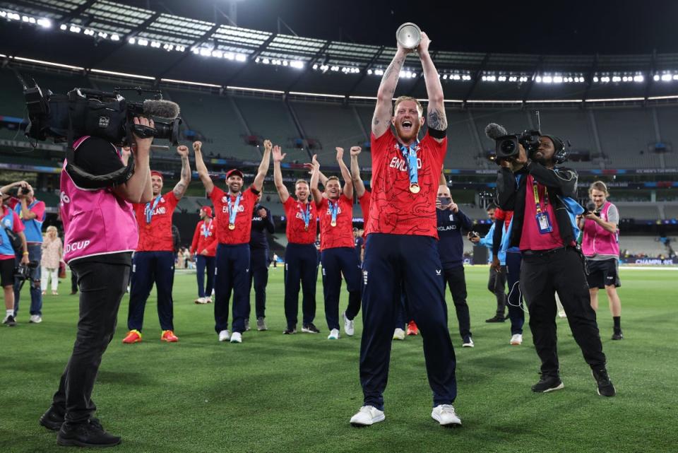 England won the tournament in Australia in 2022 (Getty Images)