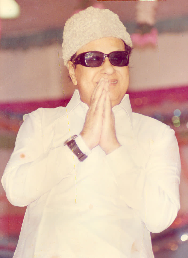 M G Ramachandran (1917-1987)