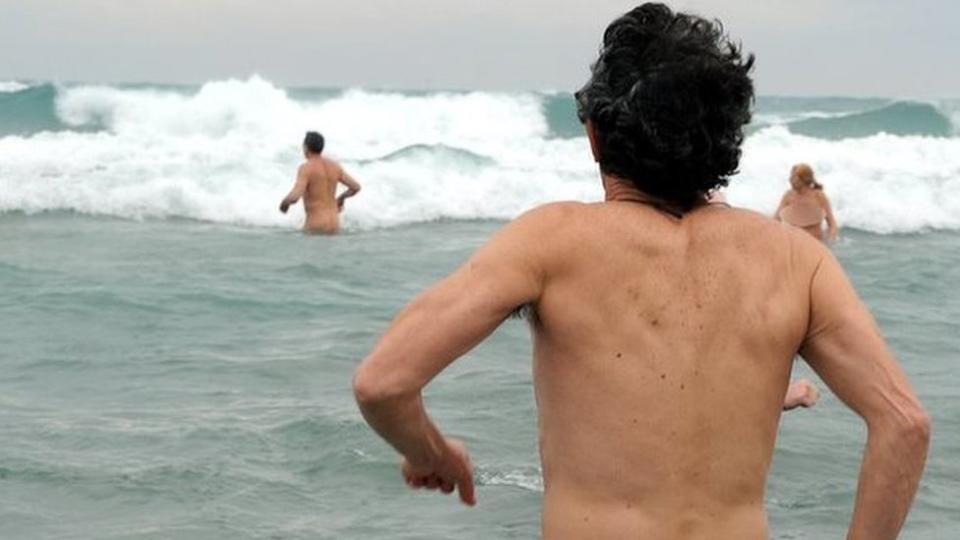 Nudistas en Cap d'Agde.