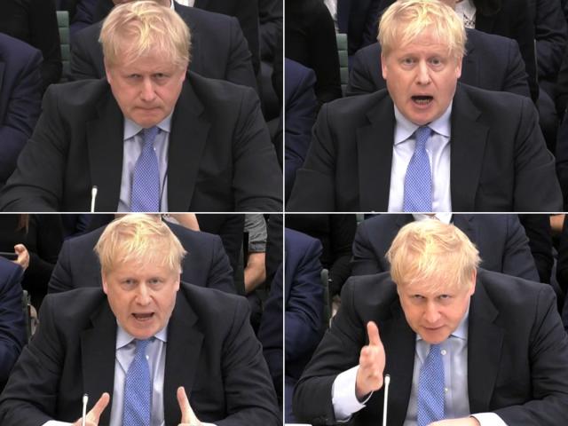 Boris Johnson came under huge pressure over ‘flimy’ assurances (Reuters)