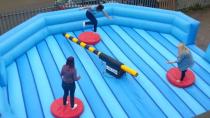 <p>Anyone who has ever watched Total Wipeout will have watched secretly wanting to join in and now you can. In this <a href="http://www.henweekends.co.uk/activity-types/unique/totally-wiped-out/" rel="nofollow noopener" target="_blank" data-ylk="slk:hen do version;elm:context_link;itc:0;sec:content-canvas" class="link ">hen do version </a>of the show it’s teams of stags versus teams of hens to see who comes out on top. Our money’s on you, ladies.</p><p><i>[Photo: Totally Wiped Out]</i></p>